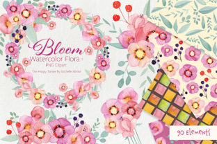 Bloom Watercolor Floral Clipart: A Detailed Overview for Creative Professionals