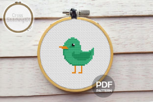 Cartoon Birdie Modern Cross Stitch Pattern – A Creative and Accessible Craft for All Skill Levels