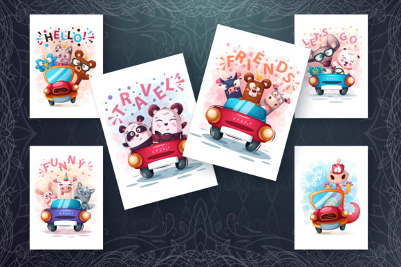 Cute Cartoon Animals