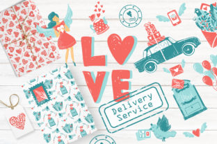 Love - Delivery Service: A Creative Resource for Romantic Design and Expression