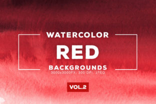 Red Watercolor Backgrounds 2
