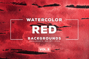 Red Watercolor Backgrounds 3: A Versatile Resource for Creative Projects