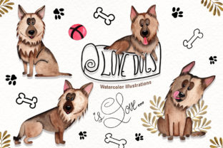 Watercolor Dog Illustrations: A Creative Resource for Designers and Enthusiasts