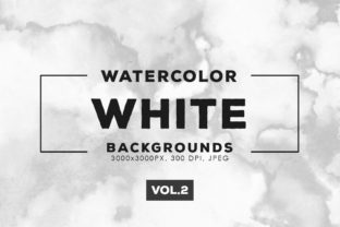 White Watercolor Backgrounds 2: A Versatile Tool for Creative Designers